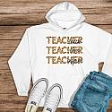 Teach, Love, Inspire Animal Print