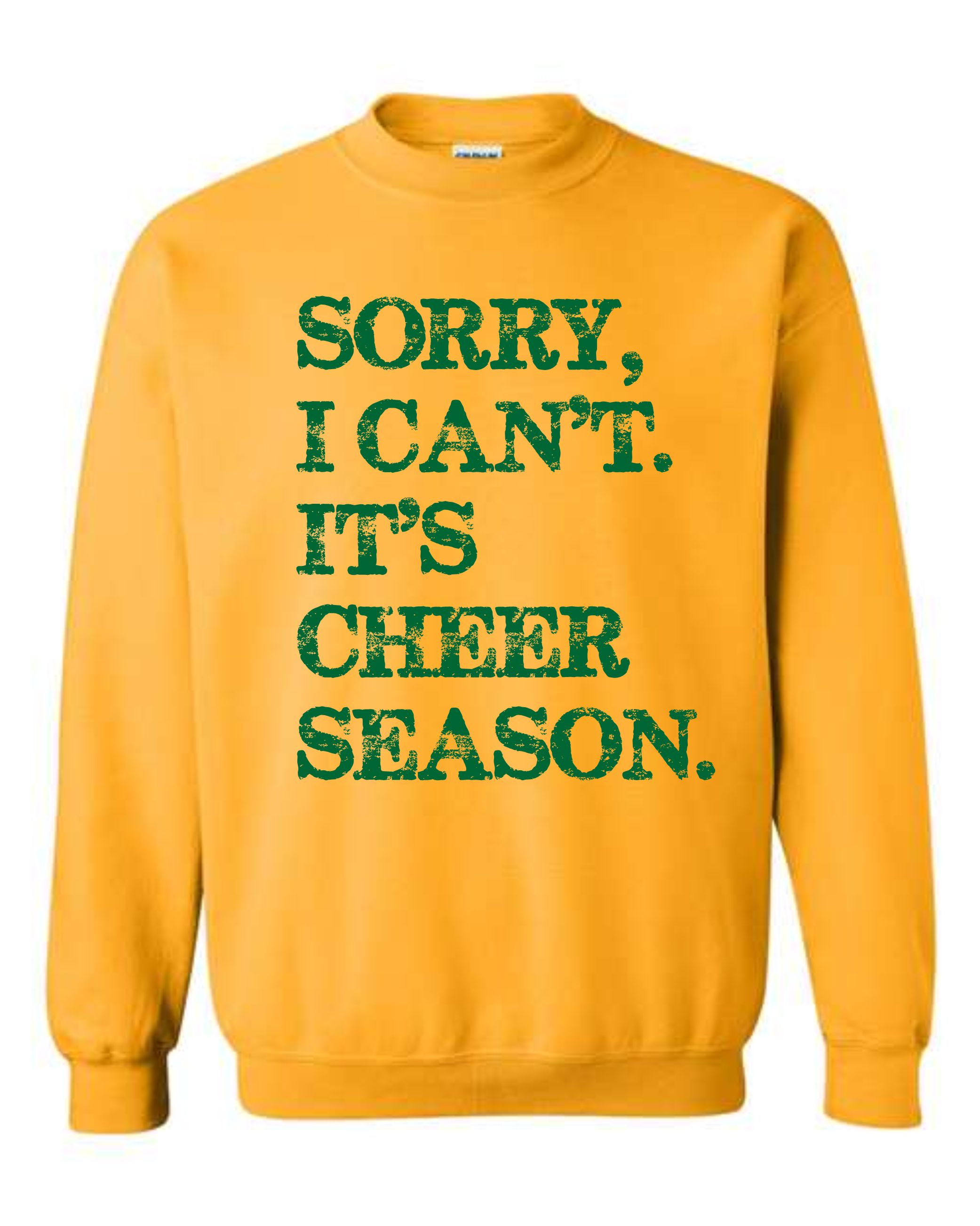 Sorry, can't cheer