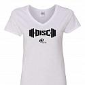 DISC ladies vneck tshirt