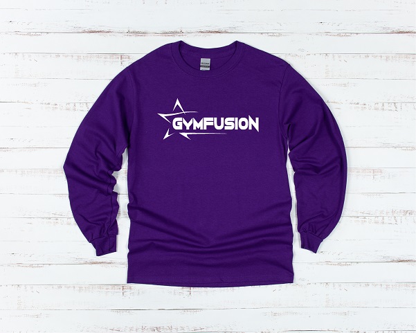Gymfusion purple tshirt