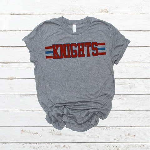 Holy Family Knights lined design