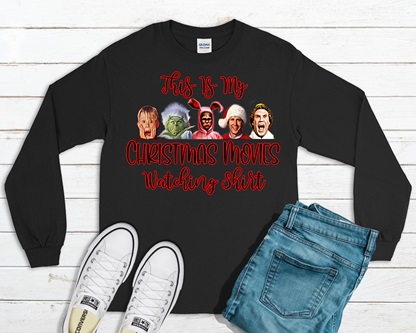 This is my christmas watching shirt