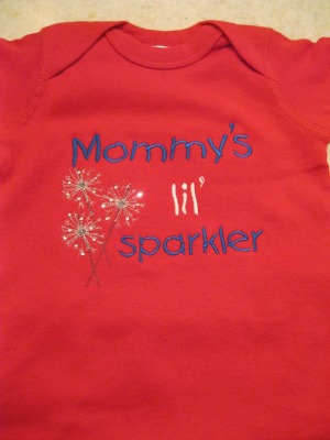 Mommy's Lil Sparkler